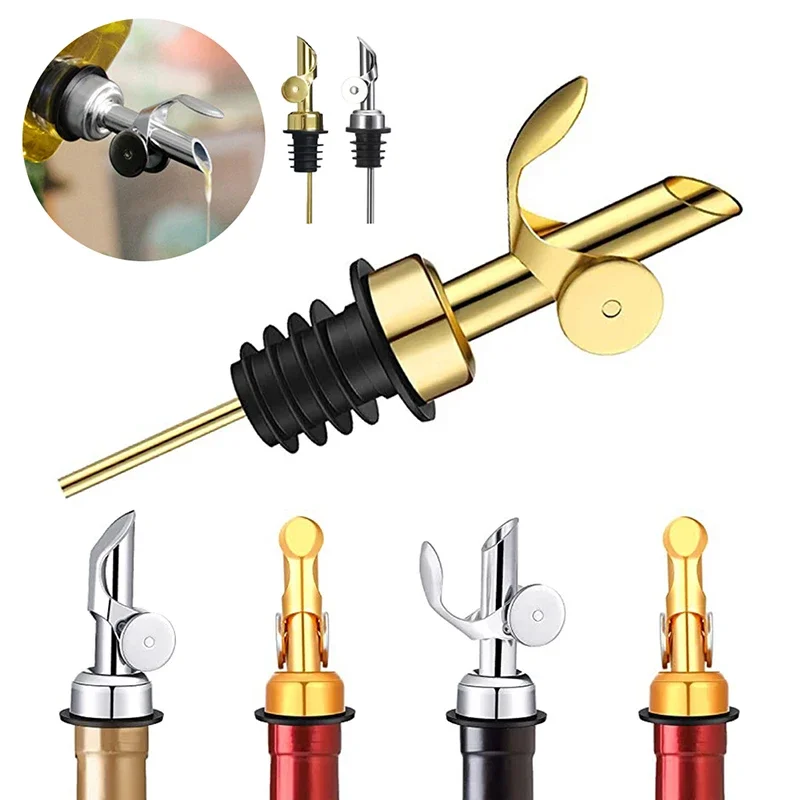 Wine Aerator Pour - Verseur de bouteille en acier inoxydable,