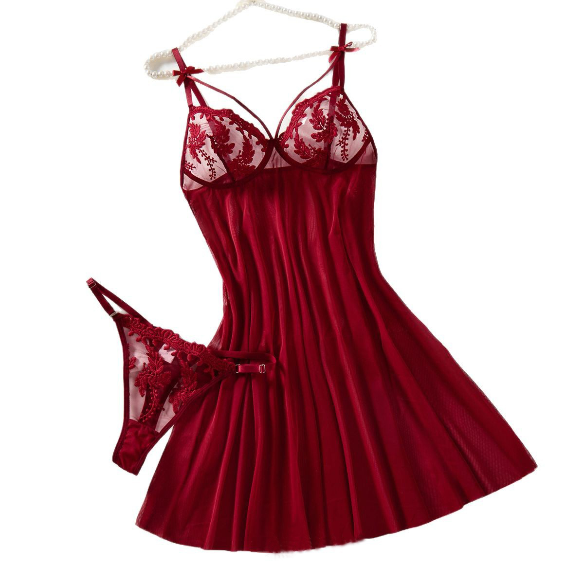 Chemise de nuit semi-transpare - Wine & Beer Guayaquil avis et prix
