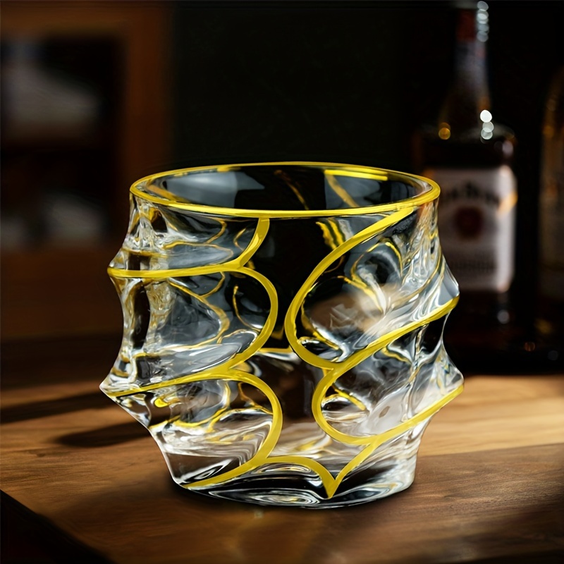 Verre à whisky ligne dorée, ve - Whisky Beer And Wine avis et prix