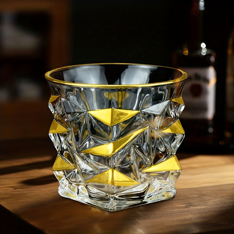 Verre à whisky ligne dorée, ve - Whisky Beer And Wine avis et prix