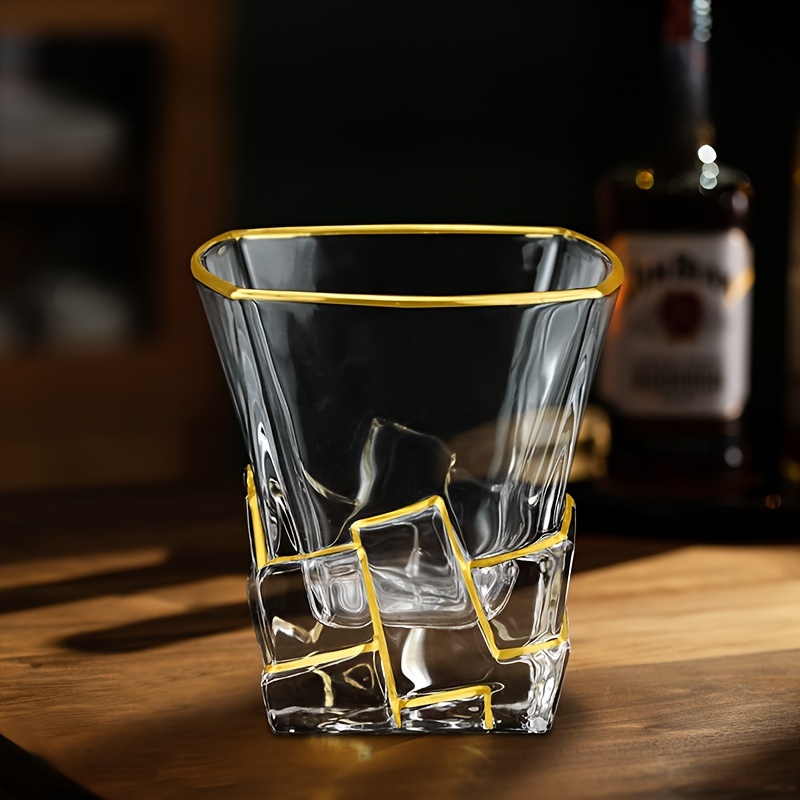 Verre à whisky ligne dorée, ve - Whisky Beer And Wine avis et prix